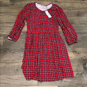Draper James Fit & Flair Dress Angie Plaid Dress